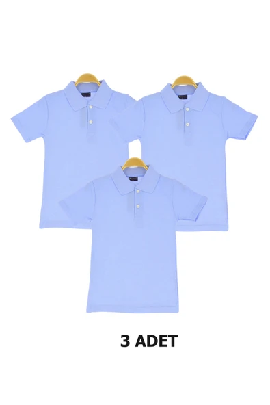 Erkek Çocuk Okul T-Shirt 3' Lü - 2