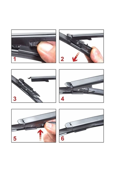 Rbw 90801 Bmw 1 Serisi Cabrio (e88) 2008-2014 Ön Silecek Takımı - Resim 3