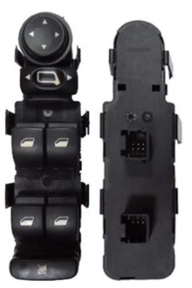 Maxtel Cam Kaldırma Anahtarı Peugeot 308-cıtroen C 4 Ön Sol Çift Soketli 6+3 Fişli Kasasız25371- An620 -an2