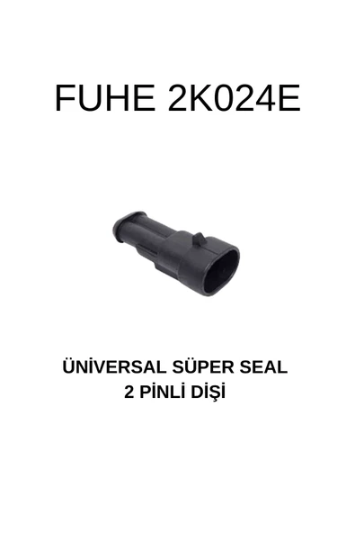 fuheoto Üniversal Süper Seal - 2 Pinli Dişi Soket Kablolu ürün görseli