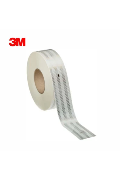 3M REFLEKTİF ŞERİT 55 MM BEYAZ (SERT YUZEY) (1 MT FİYATIDIR) ürün görseli