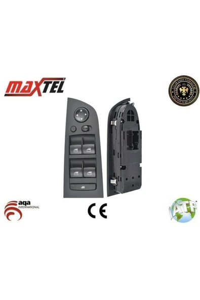 Maxtel Mxt-18209332 Cam Açma Kaldırma Anahtarı Düğmesi Ön Sol... - 1