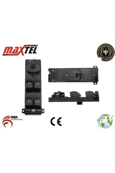 Maxtel Mxt-18202013 Cam Açma Kaldırma Anahtarı Düğmesi Sol Fo...