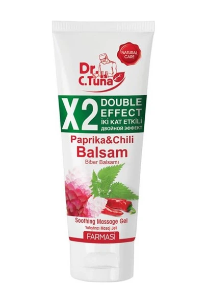FARMASİ DR. C. TUNA İKİ KAT ETKİLİ BİBERLİ MASAJ JELİ 250 ML