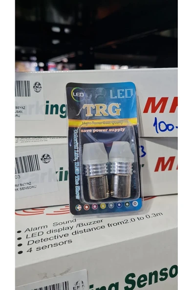 12 Volt Beyaz Tek Duy Ampul Çkarlı 2 Adet - 2