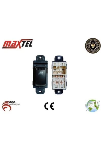 Maxtel Mxt-18203010 Cam Açma Kaldırma Anahtarı Düğmesi H100 2...