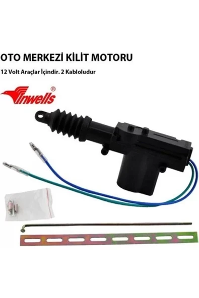 zeydabutik 12v Merkezi Kapı Kilit Motoru Arka (2-KABLO)