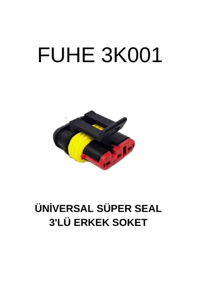 fuheoto Üniversal Süper Seal - 3 Pinli Erkek Soket ürün görseli