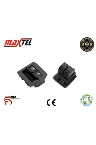 Maxtel Cam Kaldırma Anahtarı Vw Beetle (9C1, 1C1, 1Y7) (98-) 4 Pın Solf Çiftli 1c0959527