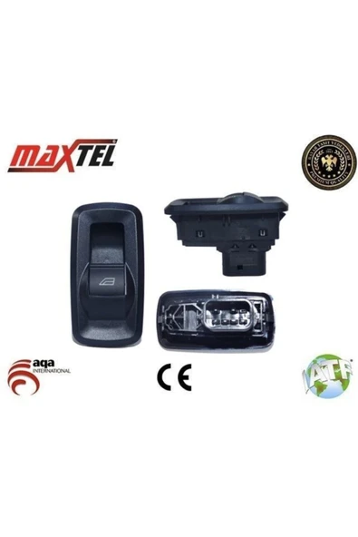 Maxtel Mxt-18202054 Cam Açma Kaldırma Anahtarı Düğmesi Sağ C...