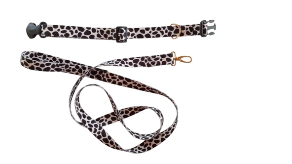 Köpek Gezdirme Ipi , Boyun Tasması, 2 li Set - 3