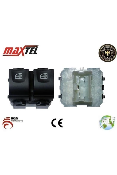 Maxtel Cam Düğmesi Ön Sol Clio Iv (7 Fıslı) -18204722