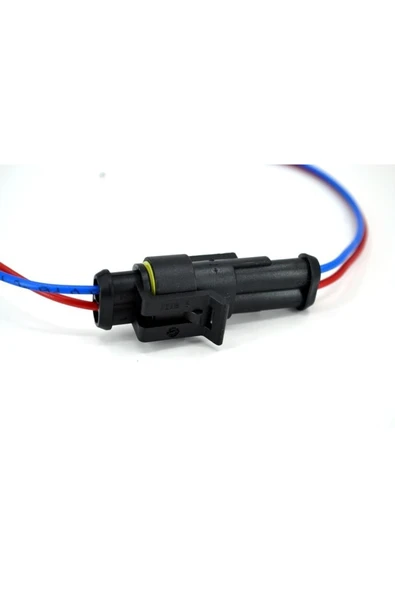 Adam 2 Kablolu Süper Seal Erkek Dişi Takım Elektrik Bağlantı Soketi - 3