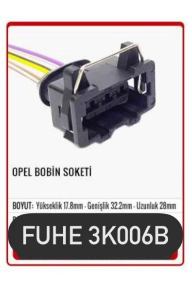 fuhe Fhe 3k006b Opel Bobin Soketi