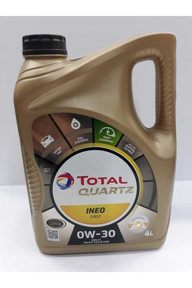 TOTAL Quartz Ineo First 0w-30 4 Litre