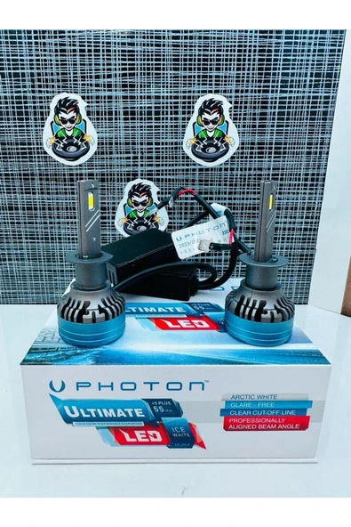 Photon Ultimate H1 Led Headlıght 9500 Lumens 5 Plus - Resim 6