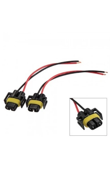 OWL H8 H9 H11 Kablolu Far Ampul Soketi 2 Adet