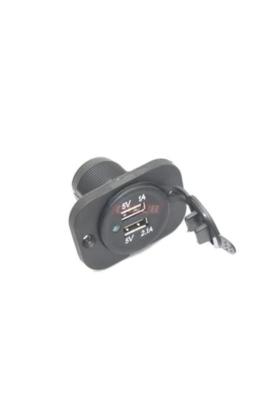 Carub Çakmak Soketi 9-30v Marine 2- Usb Vakum