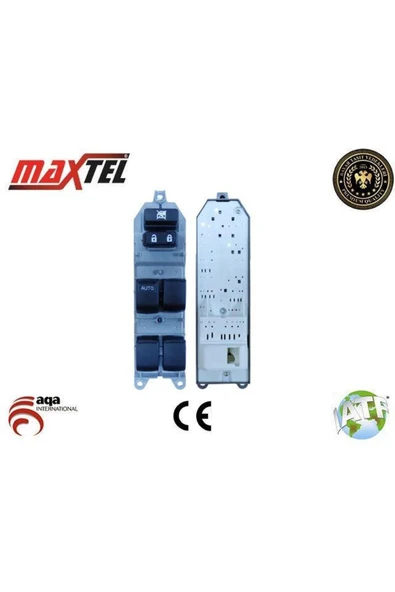 Maxtel Cam Kaldırma Anahtarı Toyota Corolla 06-12-aurıs-yarıs-rav4-camry Sol 15 Fıslı 82480-06100 -18 ürün görseli