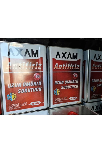 AXAM Kırmızı Antifriz 16 Kg Teneke - 3