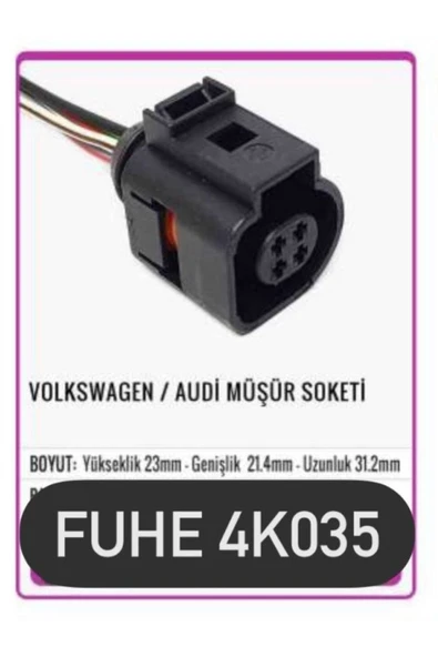 fuhe Fhe 4k035 Volkswagen / Audi Müşür Soketi ürün görseli