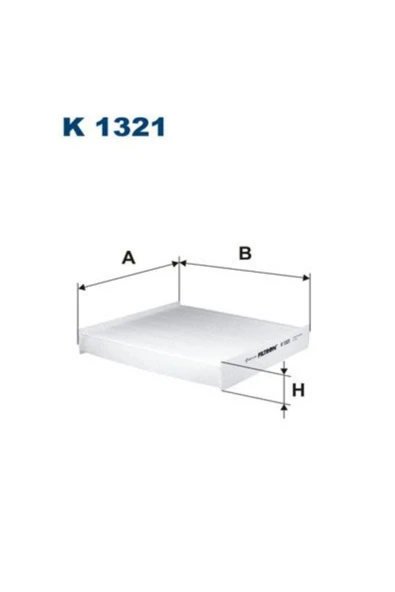 Filtron Polen Fıltresı ( Renault Clıo Iv 1.2 16v 12- /dacıa Logan Iı 1.2 Lpg 12-/sandero 1.6 16v 13-)