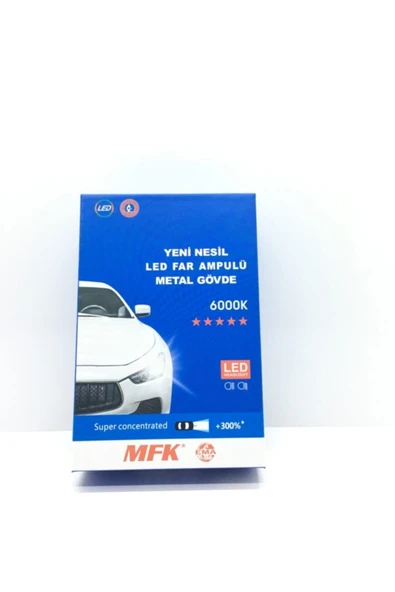 Mfk H1 Yeni Nesil Led Xenon 6000k (10000 Lümen)
