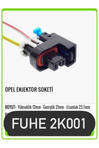 Fhe 2k001 Opel Enjektör Soketi
