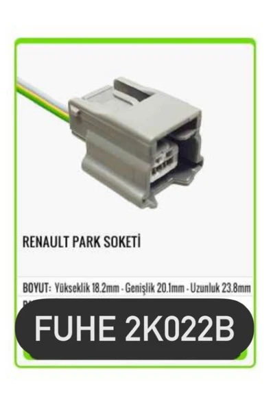 fuhe Fhe 2k022b Renault Park - Şarj Soketi