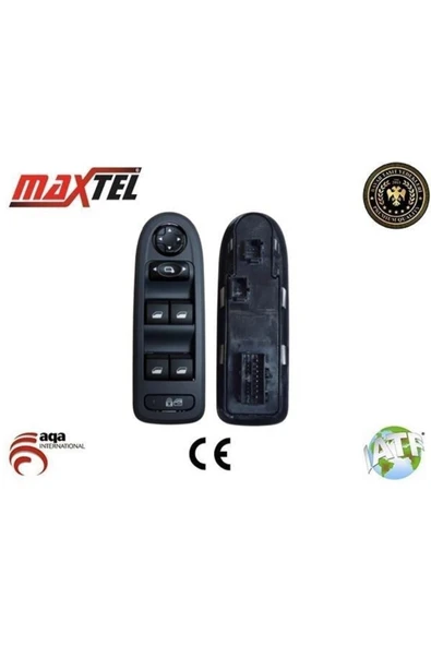 Maxtel Cam Kaldırma Anahtarı Peugeot 308 2007-2013,508 2009-2017 Sol 4lu An-628 6490.28 - 6490.qy Maxte ürün görseli