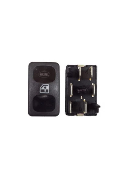 Maxtel CAM AÇMA DÜĞMESİ 6 FİŞLİ CLIO KANGOO MEGANE GRİ TEKLİ
