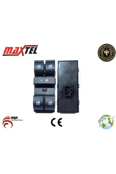 -CAM AÇMA DÜĞMESİ ÖN SOL LINEA (323) (07-) 8 FİŞLİ KASASIZ- Üretici Kodu:MAXTEL-18205332 Malze...