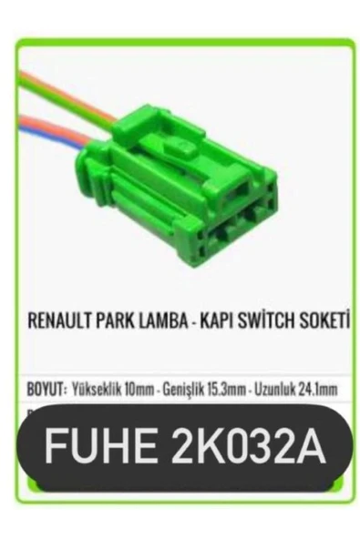 fuhe Fhe 2k032a Renault Park Lamba - Kapı Swich Soketi