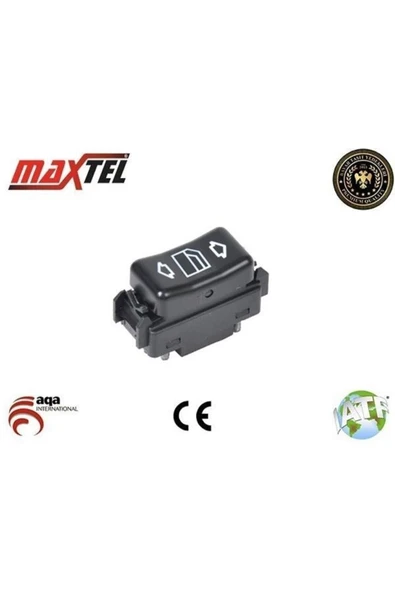 Maxtel Cam Açma Düğmesi Ön Sağ 190 W 201 (82-) Coupe (c124) (87-92) E Seri W124 (84-) Gw Seri W463 (89-) S