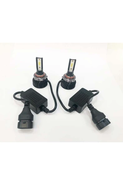 12v Hb4 9006 Dob Led Xenon Far Ampul Seti 6000k 8000 Lümen Canbus