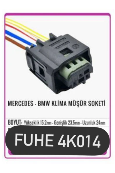 fuhe Fhe 4k014 Mercedes - Bmv Klima Müşür Soketi ürün görseli