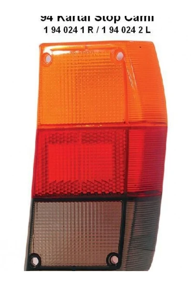 ESER Stop Camı Füme Fıat Kartal Uyumlu Sol 94