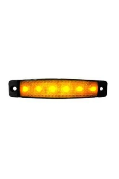 Sanel 6 Ledli 24 Volt Parmak Lamba Sarı (5 Adet) ürün görseli