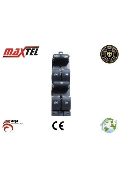 Maxtel Cam Düğmesi Ön Sol Bora Iv Passat (13 Fıslı) -18206006