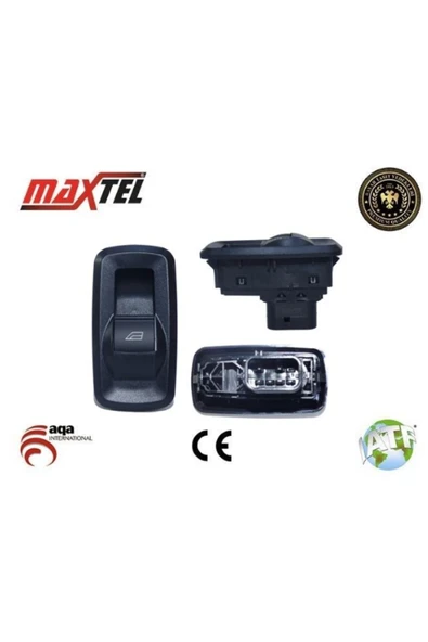 Maxtel Cam Kaldırma Anahtarı Fiesta 2008-2012 Sağ Cn1514529ab -18202054