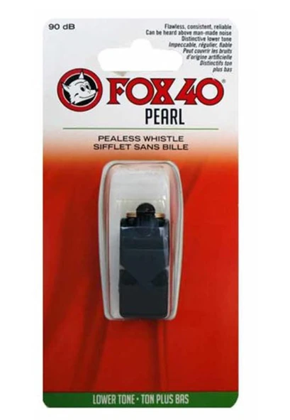 Fox 40 9700-0008 Pearl Düdük Siyah - 3