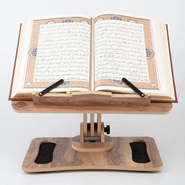 Akrobatik Ayarlanabilir Ahşap Masaüstü Rahle  ve Ahşap Tabletlik - Hüsna Rahle - 2