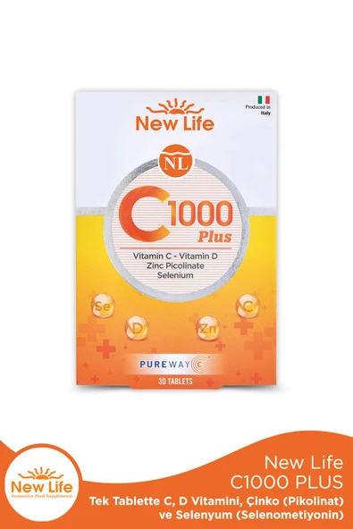 New Life C 1000 Plus 30 Tablet ürün görseli 1