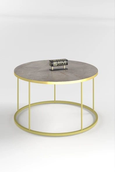 ORTA SEHPA TERRA LÜX GOLD GORDİON ürün görseli 1