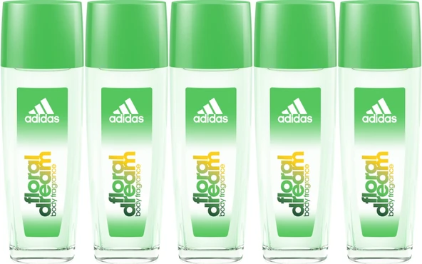 adidas Deodorant 75ML Women-Kadın Floral Dream Natural (5 Li Set)
