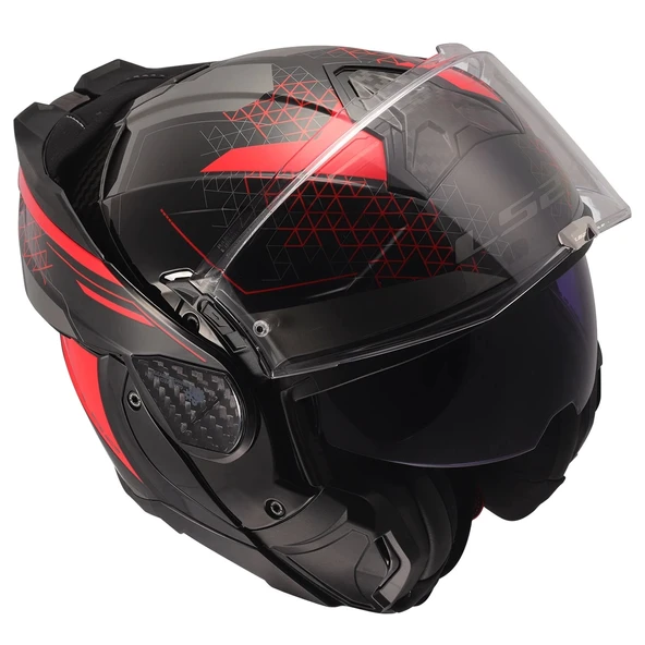 LS2 ADVANT 2 ASTRAL KIRMIZI KASK - 7