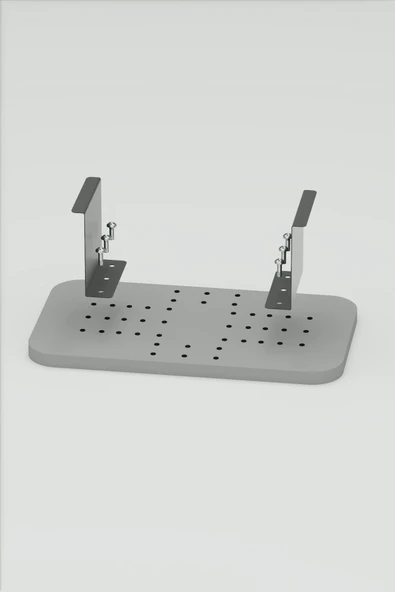 Yan Sehpa Ayarlanabilir Tepsi DİKDÖRTGEN Dekoratif Modern Yatay Dikey Koltuk Sehpası GORDİON - 4