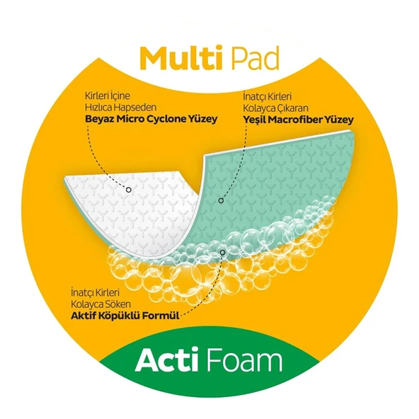 Sleepy Yüzey Temizlik Havlusu 30 Adet Yağ Çözücü - 6