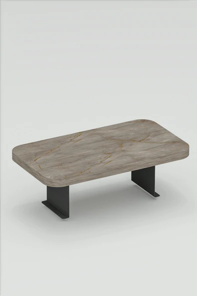 Yan Sehpa Ayarlanabilir Tepsi DİKDÖRTGEN Dekoratif Modern Yatay Dikey Koltuk Sehpası GORDİON - 2