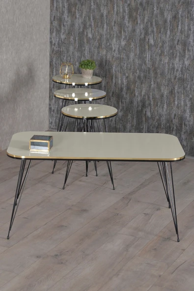 Orta Sehpa Kr Gold Efes Tel - Resim 3